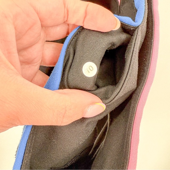 lululemon athletica Black and Pink Athletic Shorts - Picture 3 of 8